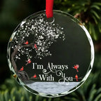 ornament personalized photo with name memorial design