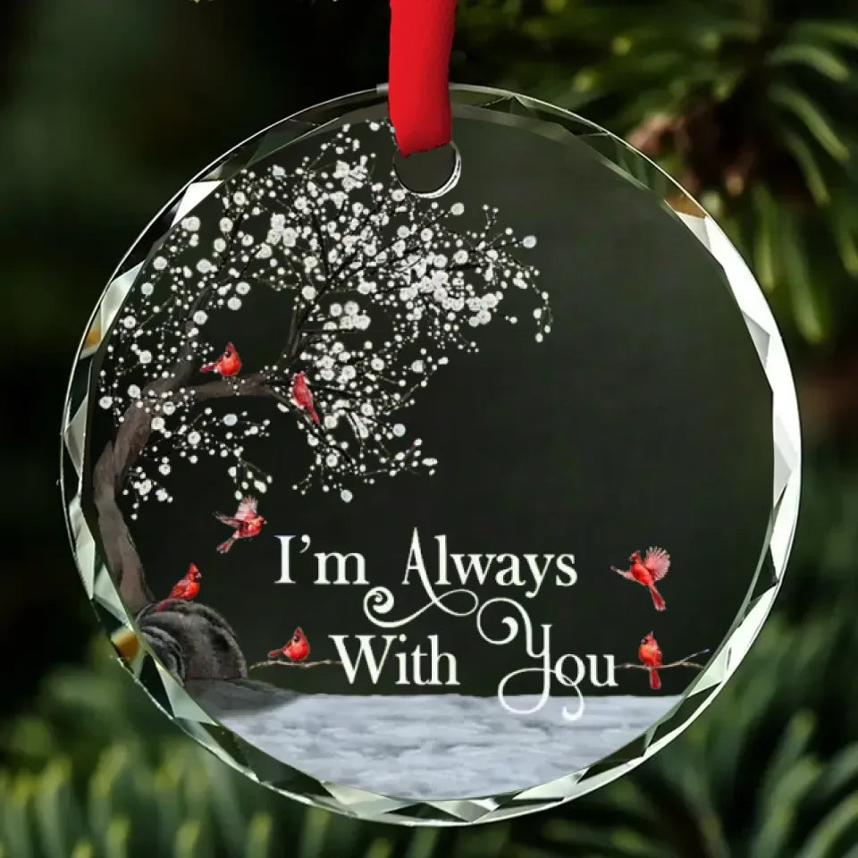 ornament personalized photo with name memorial design