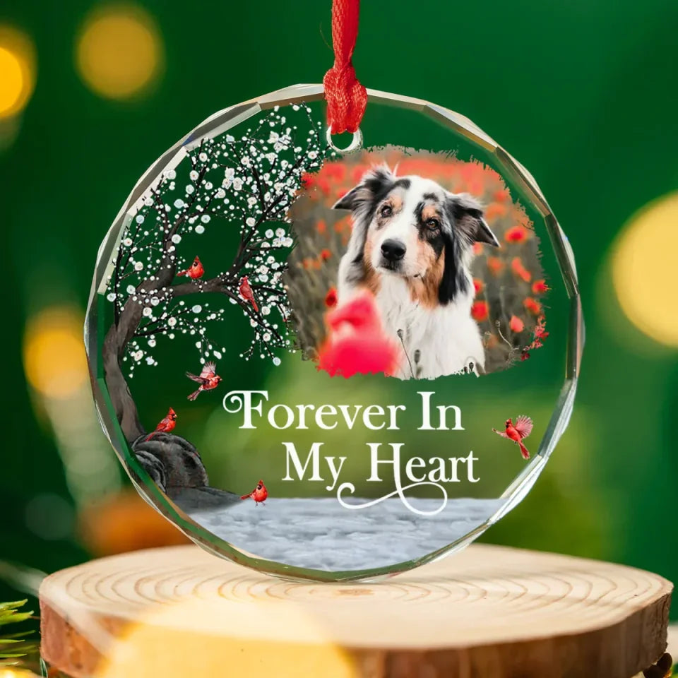 ornament personalized photo with name holiday decor