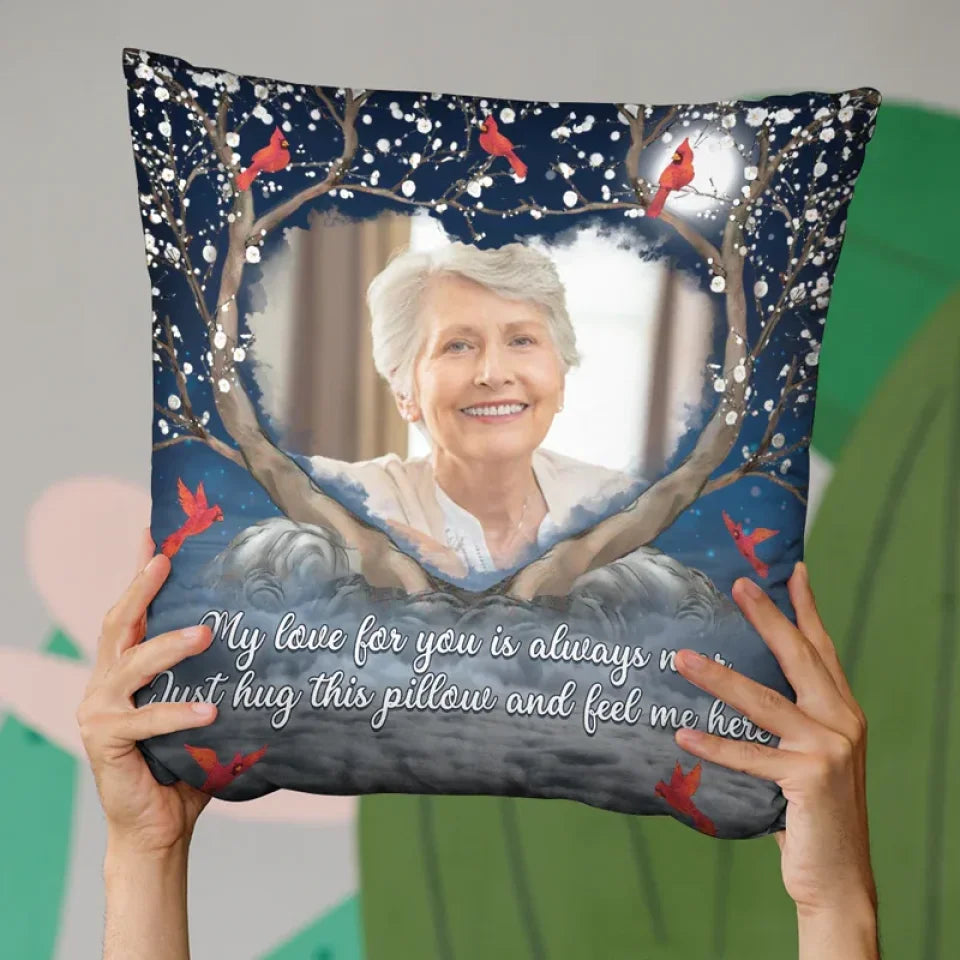 pillow personalized photo home remembrance