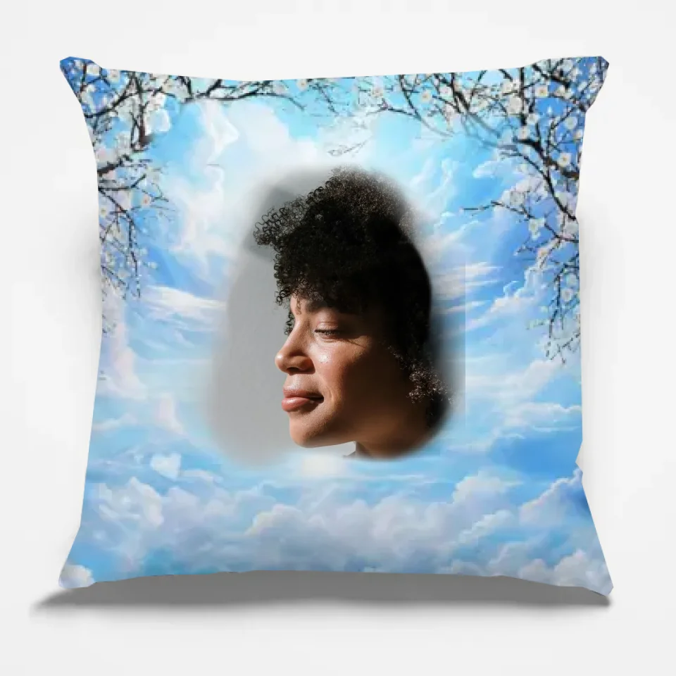 pillow personalized photo memorial design