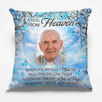 personalized photo pillow home remembrance square