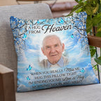 pillow personalized photo comfort during grief square