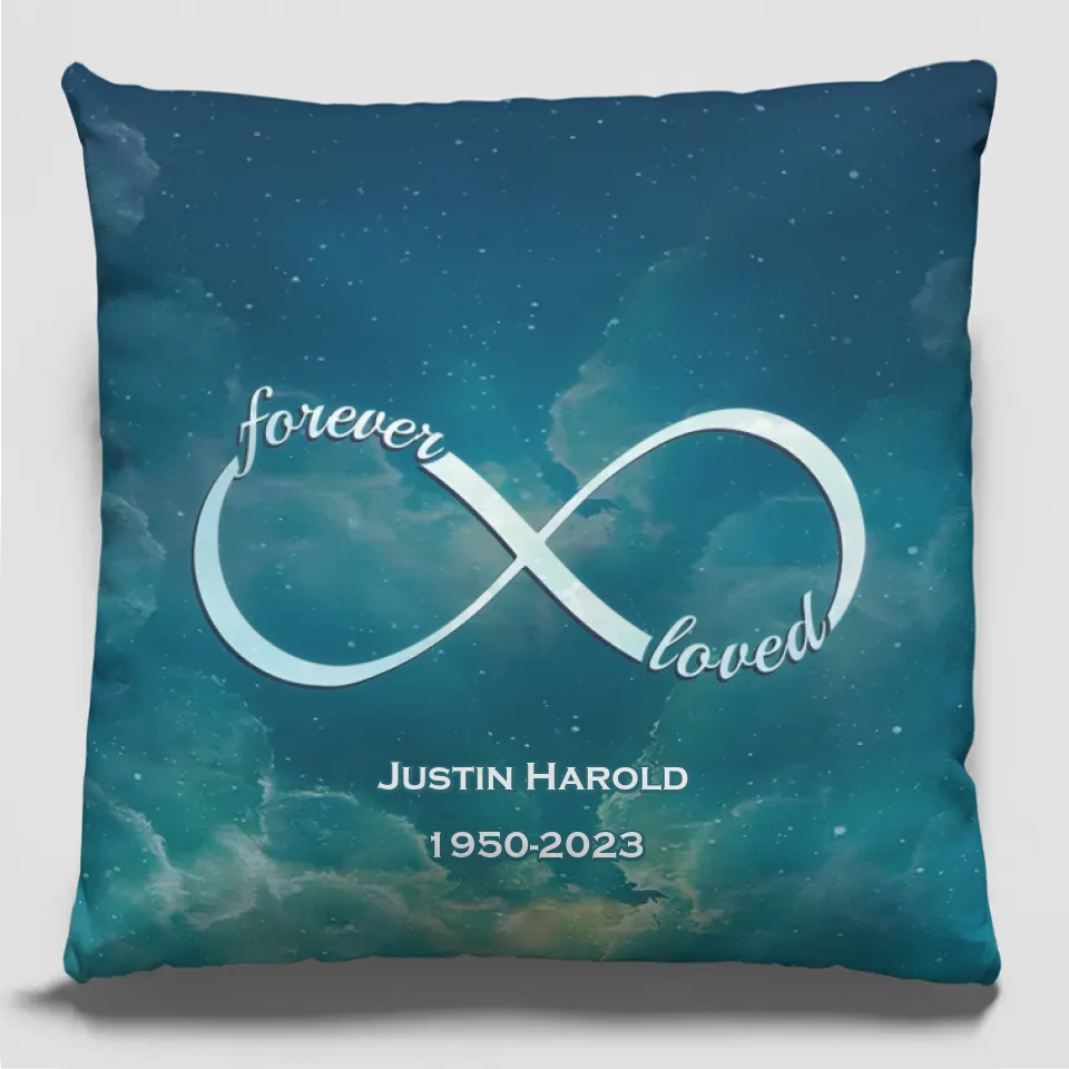 personalized photo pillow memorial keepsake