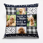 Pillow Personalized Photo Sympathy Gift for Loss of Dog