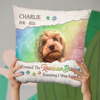Pillow Personalized Photo Sympathy Gift for Loss of Dog