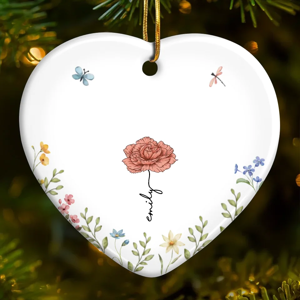 personalized design ornament ceramic