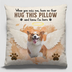 Square Pillow Personalized Photo Soft Photo Cushion