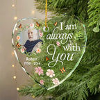 ornament personalized photo with name remembrance gift