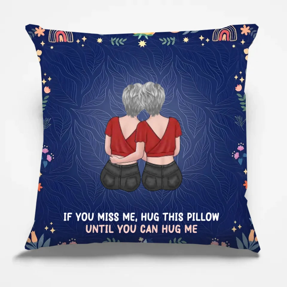 pillow gift for best friend personalized design