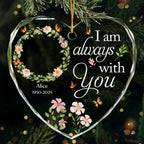 personalized photo with name ornament holiday decor