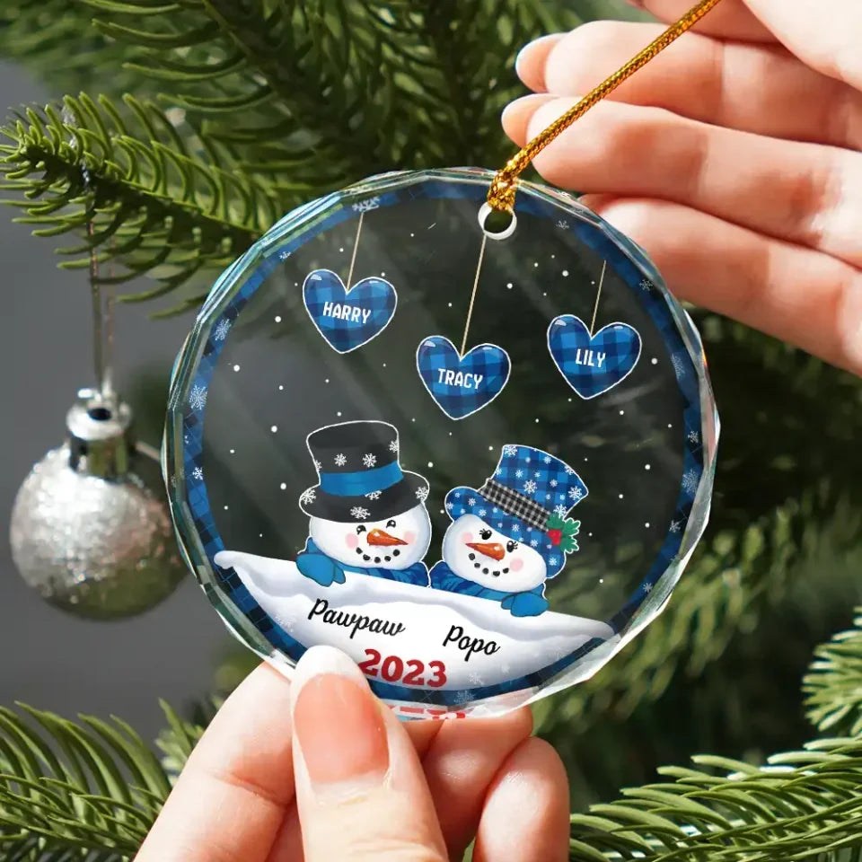 ornament proud grandpa moments personalized name christmas gift for grandpa
