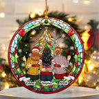 acrylic ornament personalized gift for daughter front view