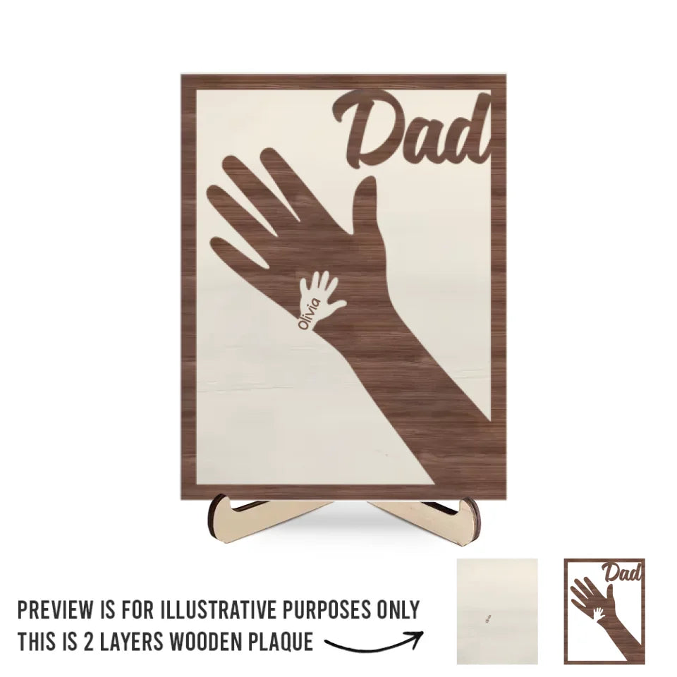 thoughtful custom gift for dad with custom detail