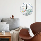 personalized wall clock gift for daughter holiday product photo