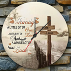 custom name wooden wall clock keepsake as a birthday gift