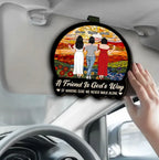 car visor clip personalized design wooden