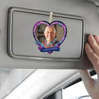 wooden decoration personalized photo with name remembrance gift