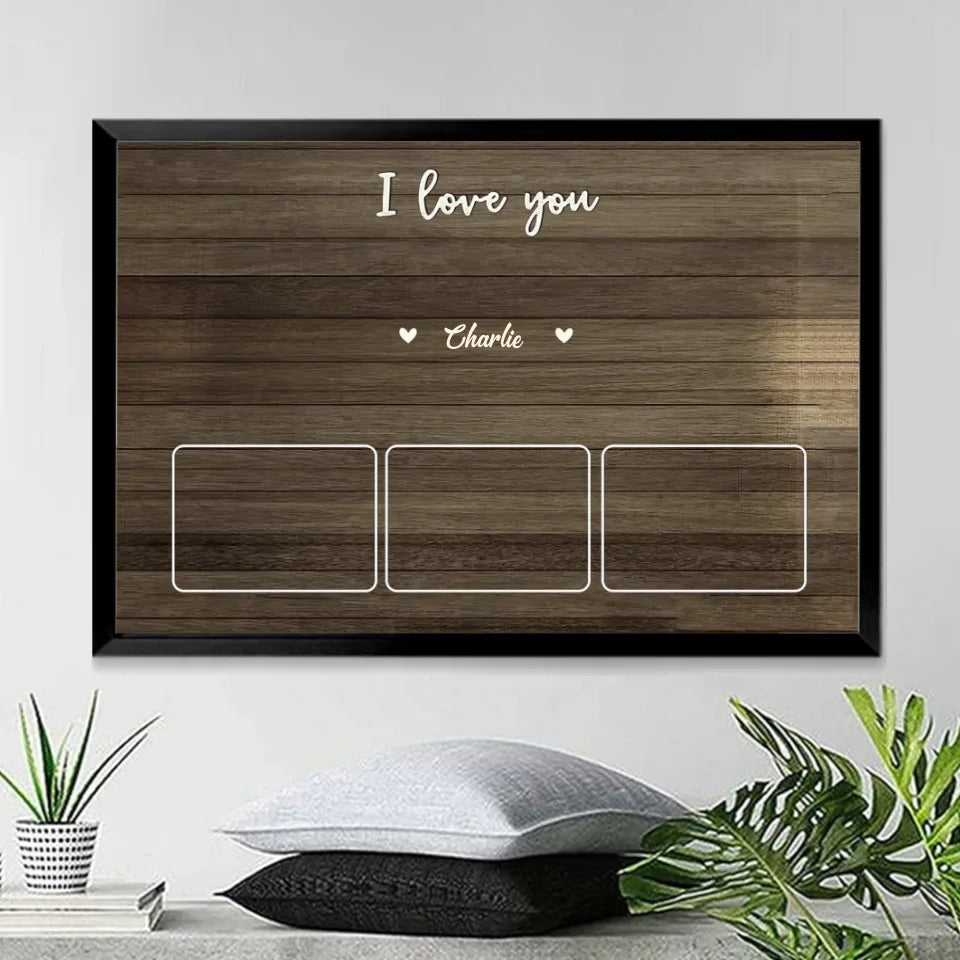 fathers day surprise custom gift for dad inspired by we love you daddy