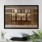 personalized photo canvas wooden home remembrance poster and canvas
