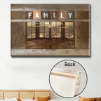 wooden canvas personalized photo home remembrance poster and canvas