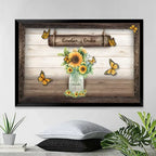 grandmas garden of love canvas personalized design mothers day gift for grandma