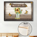 canvas grandmas garden of love personalized design mothers day gift for grandma