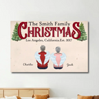 poster personalized photo wooden christmas remembrance poster and canvas