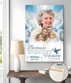 canvas personalized photo with name home remembrance poster and canvas