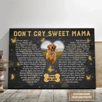 Poster Without Frame Never Forgotten Personalized Keepsake Canvas