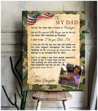 father s day gifts for soldier dad letter canvas print wall art custom gift for dad personalized gift