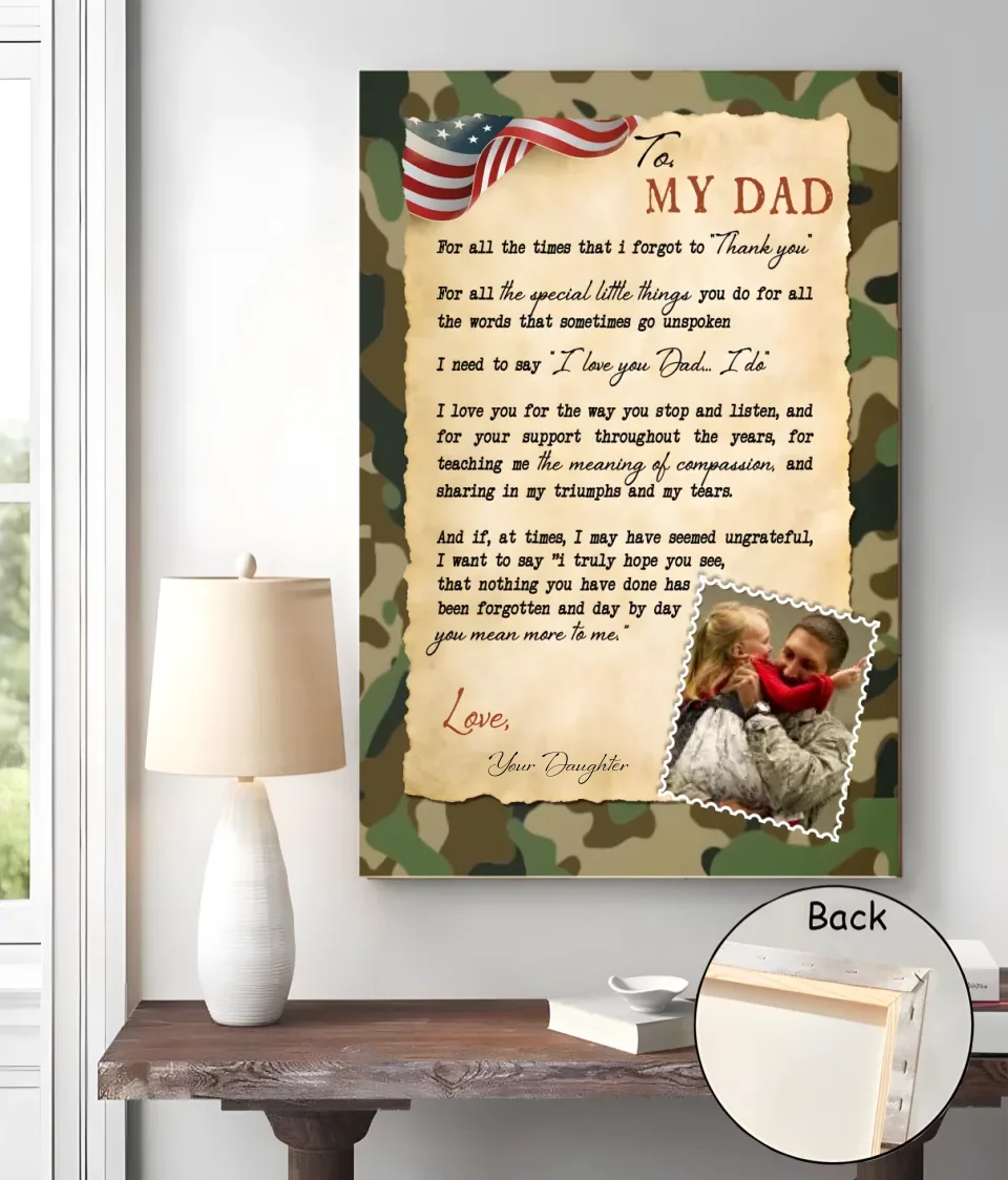 thoughtful custom gift for dad with custom detail daily use