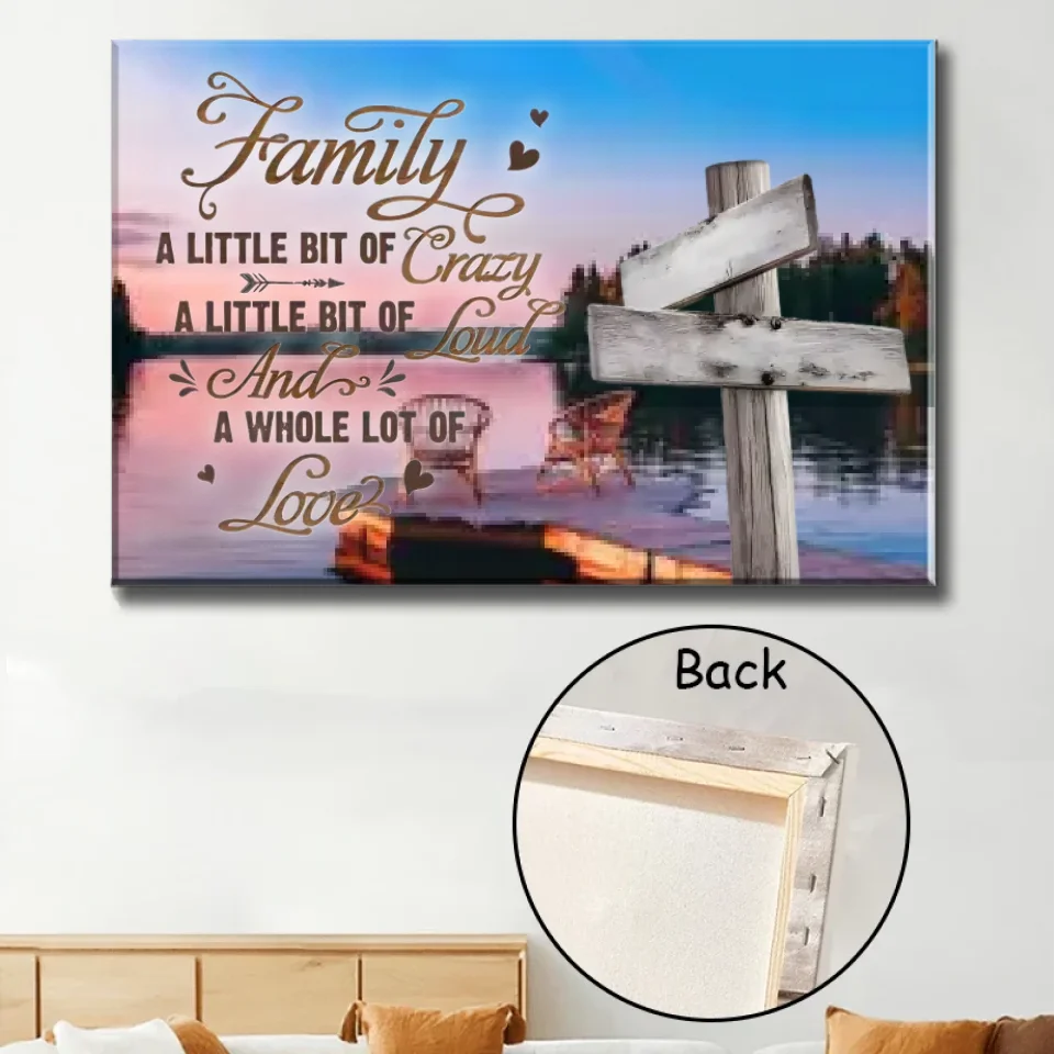 family love personalized poster custom name wooden poster print for living room decor