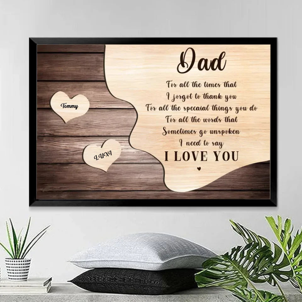 personalized custom gift for dad with high quality craftsmanship