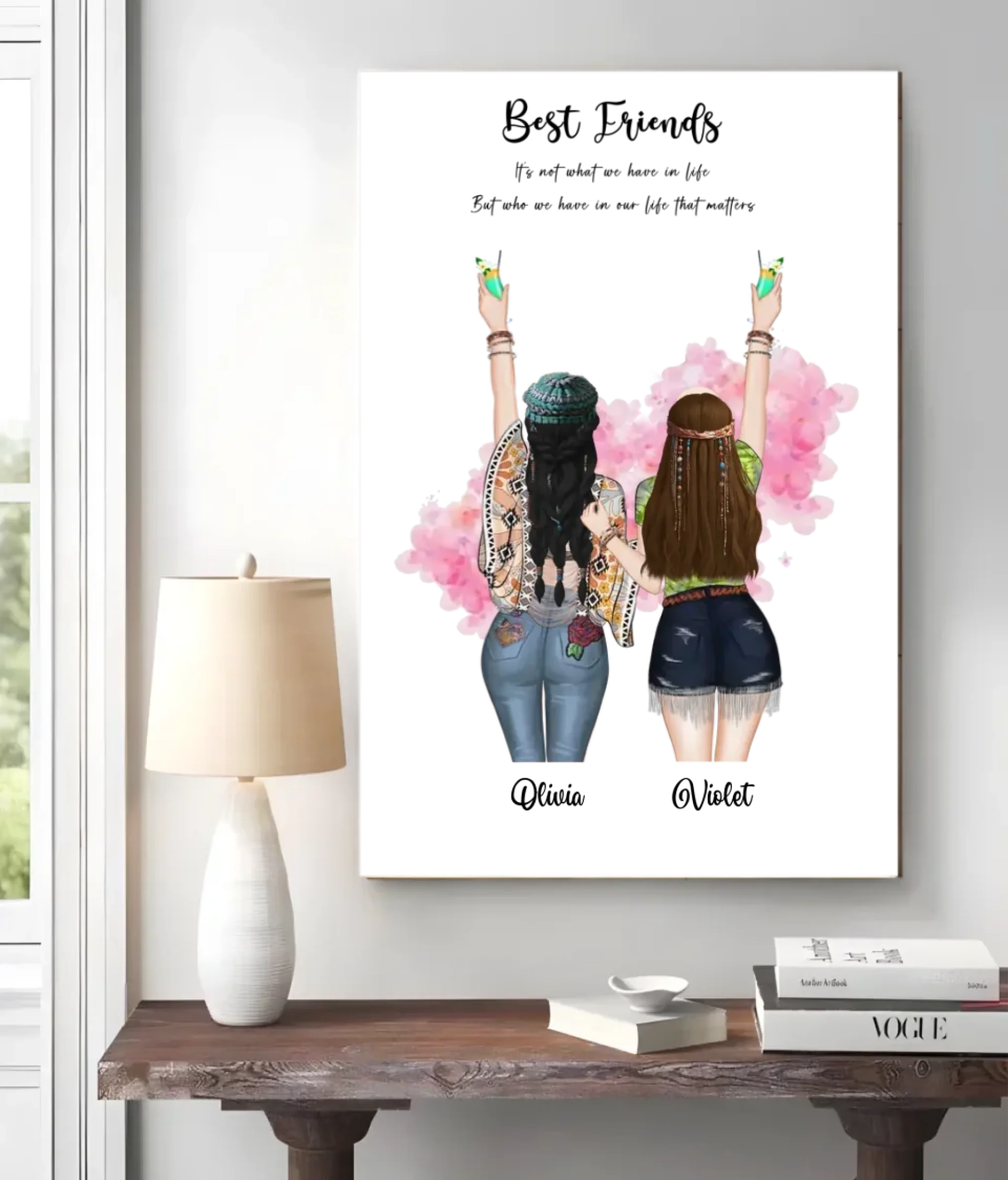 canvas unframed canvas personalized design wall art