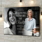 wall art canvas personalized photo with name wall art keepsake poster and canvas