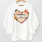 special shirt featuring grandma garden heart flower family celebration style