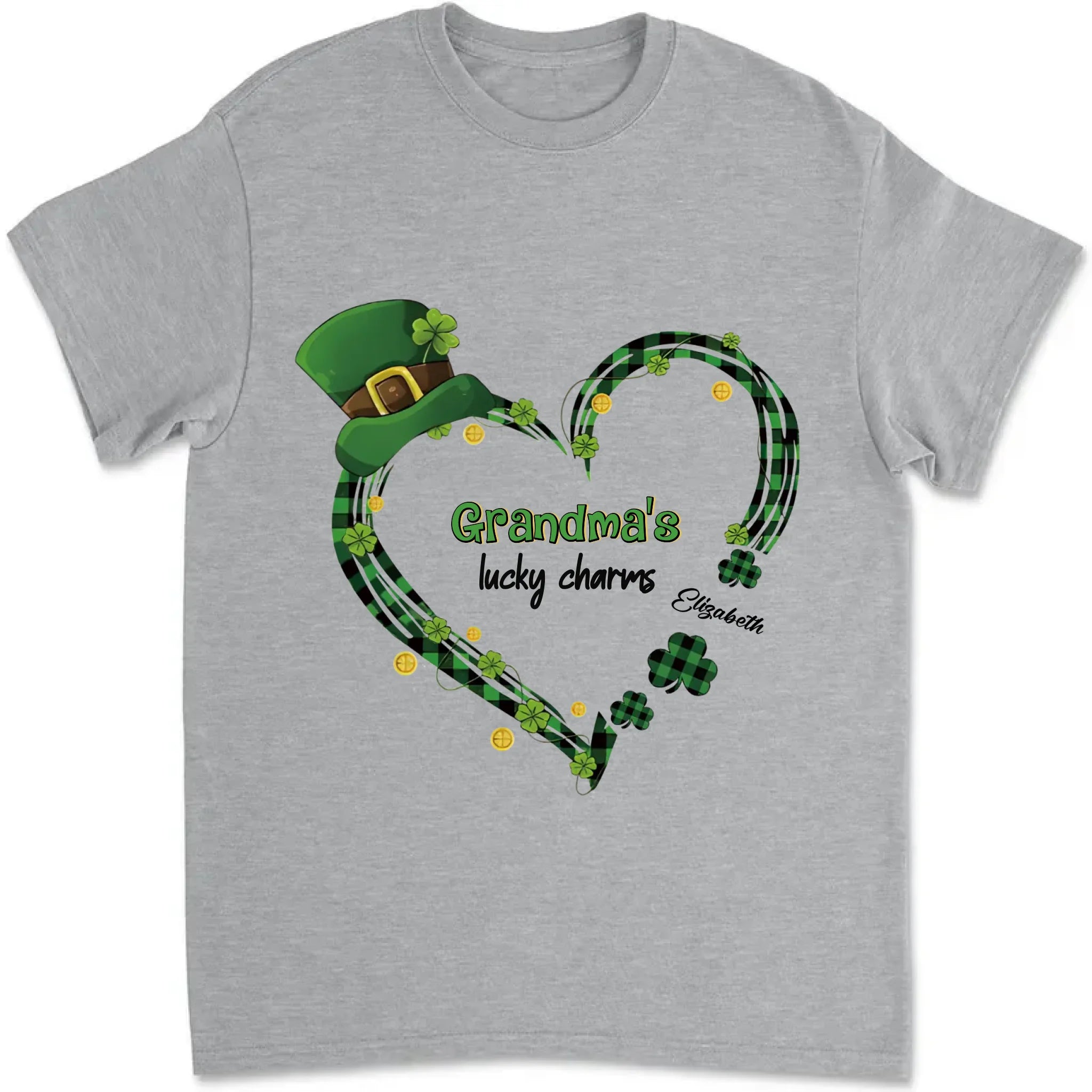 personalized shirt gift with heart shaped happy st patricks day thoughtful everyday outfit