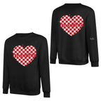 nana heart valentine sweatshirt gift with names heartfelt keepsake