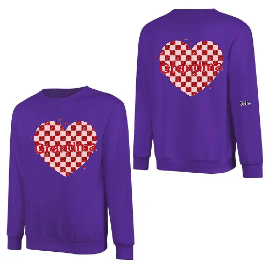thoughtful nana heart valentine sweatshirt gift sentimental design