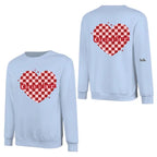 nana heart valentine family sweatshirt with names personalized gift idea