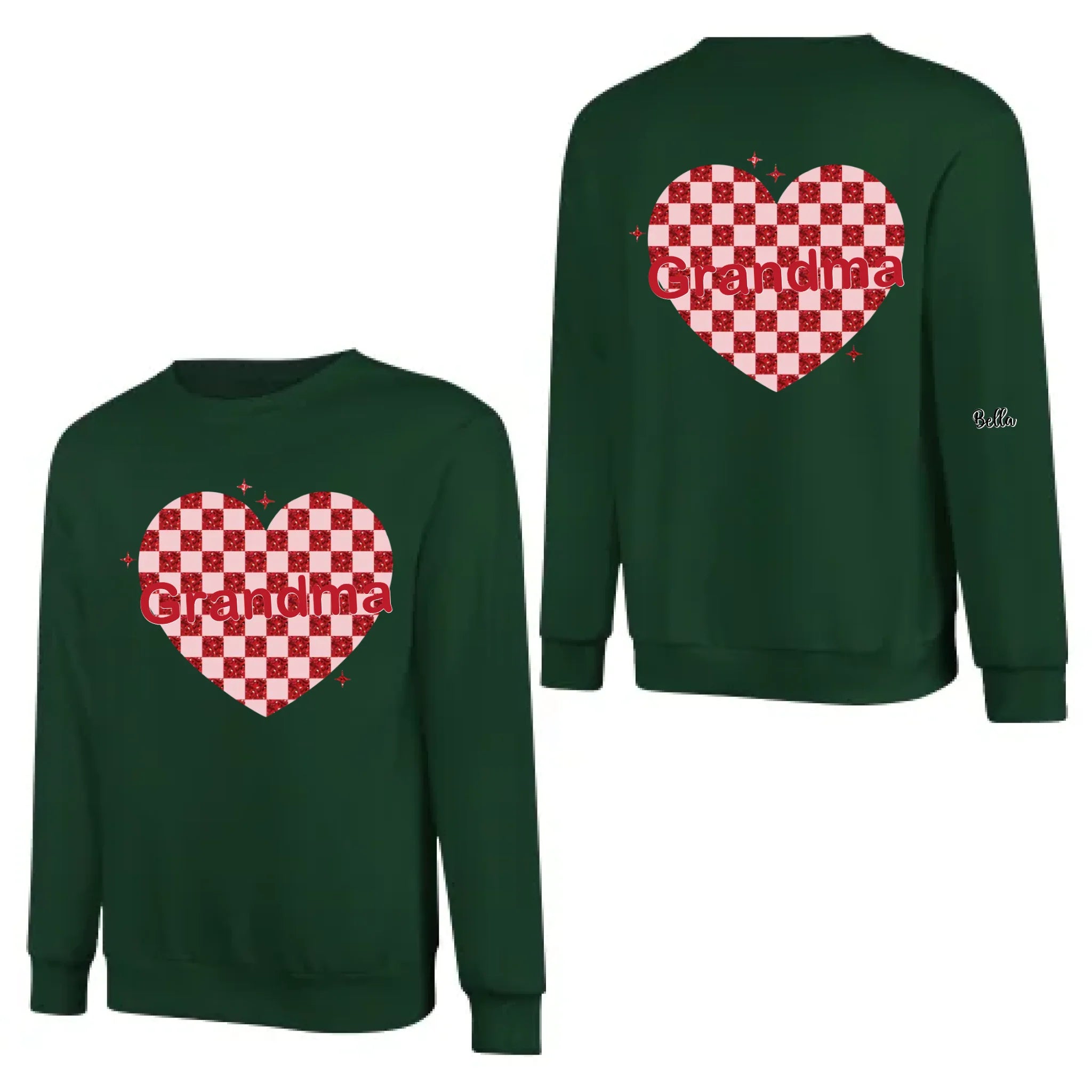 nana heart valentine sweatshirt keepsake for nana daily comfort gift