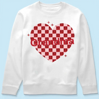 keepsake sweatshirt featuring nana heart valentine unique family wear