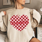 nana heart valentine personalized sweatshirt with names soft everyday wear