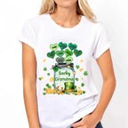 shirt featuring lucky grandma st patricks day and custom details custom gift