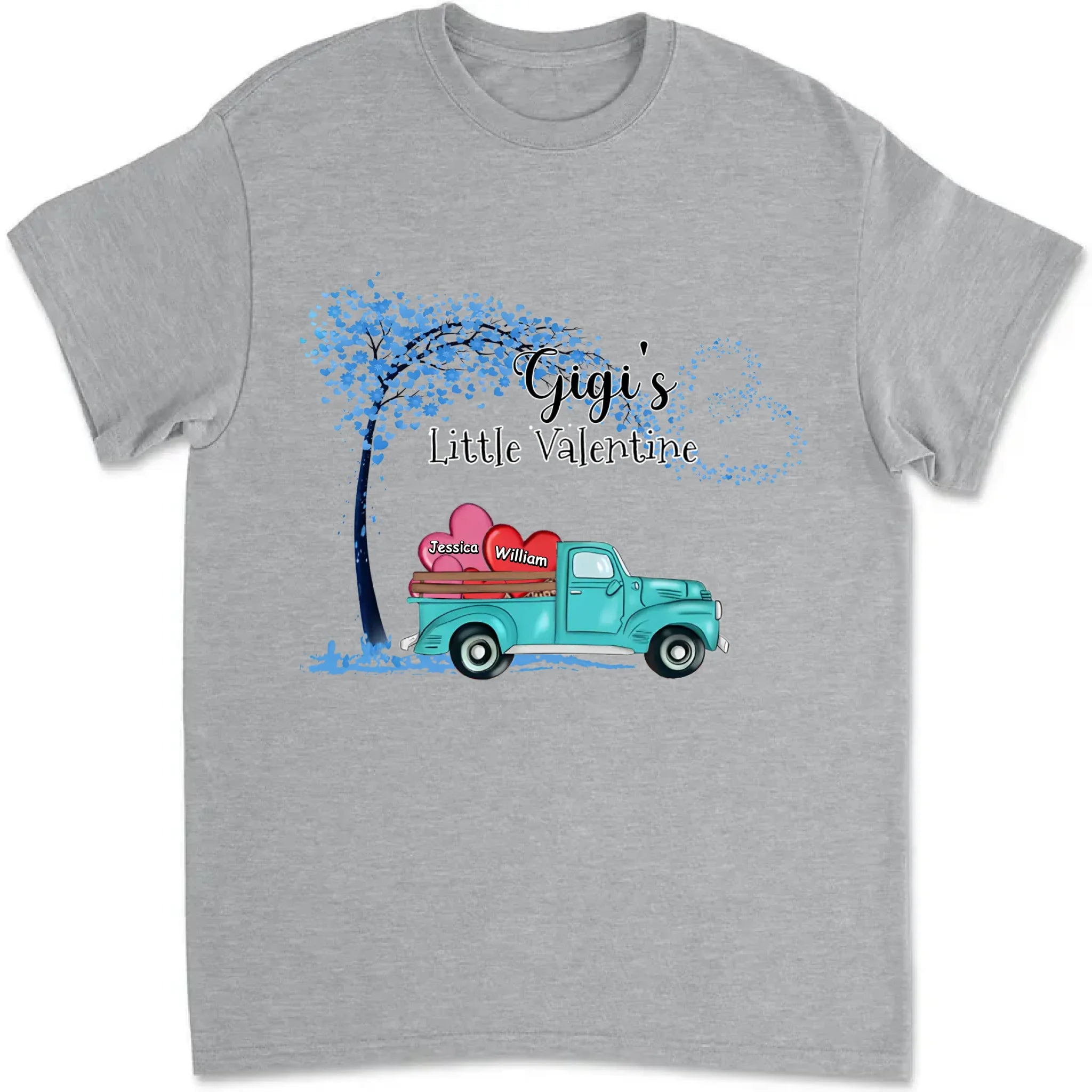 meaningful custom clothes pattern shirt or sweatshirt gift with names family keepsake style
