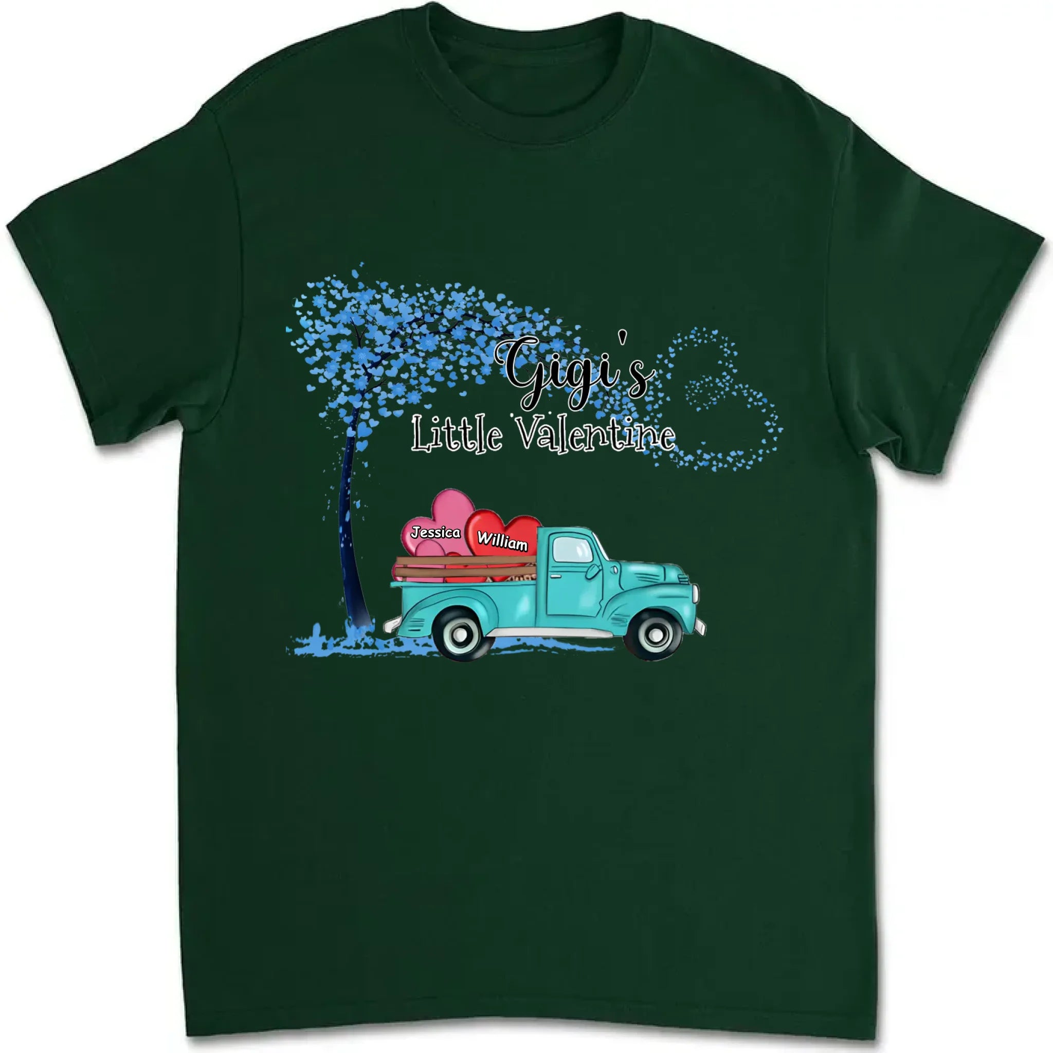 shirt or sweatshirt featuring custom clothes pattern and names custom gift