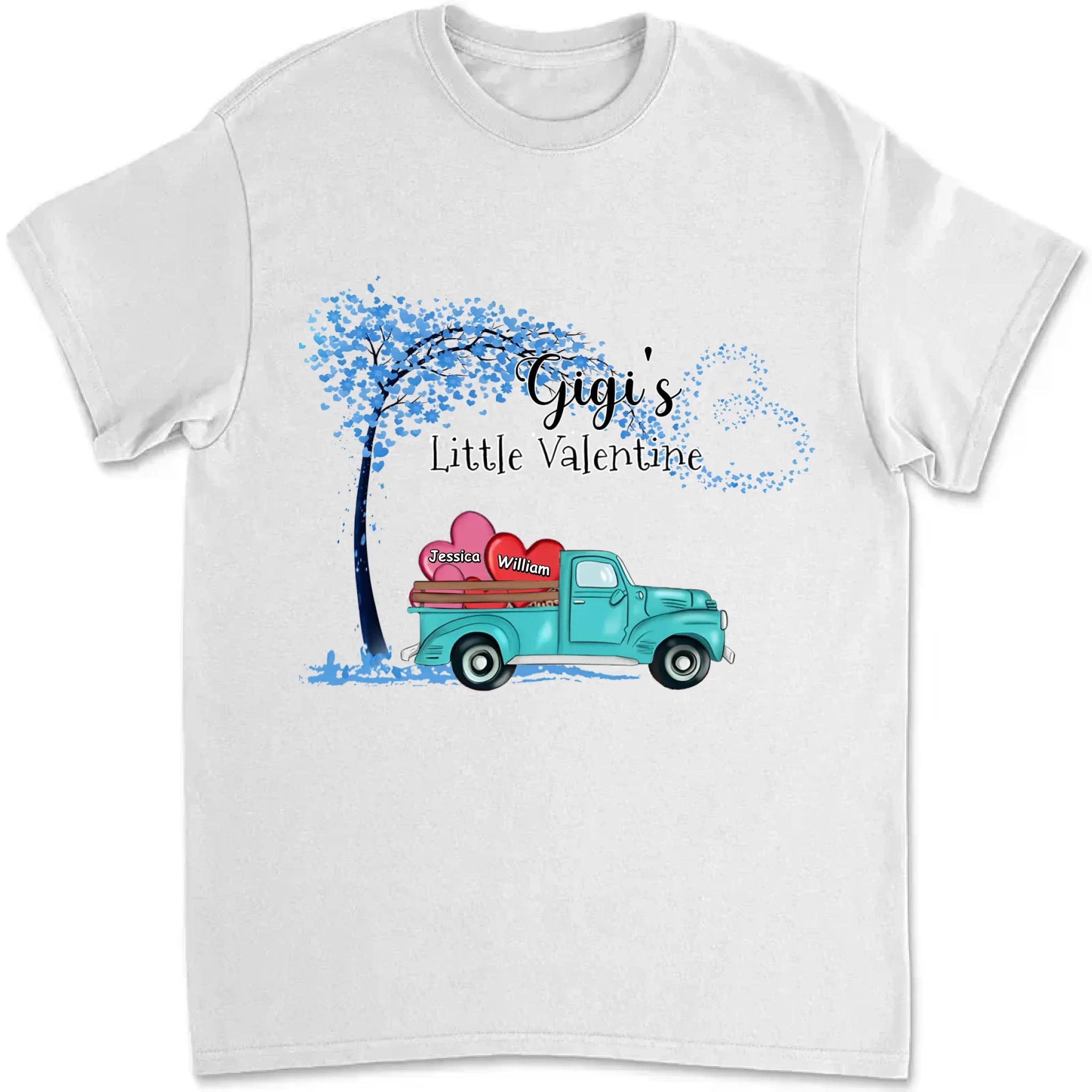 shirt or sweatshirt with names and custom clothes pattern loving gift