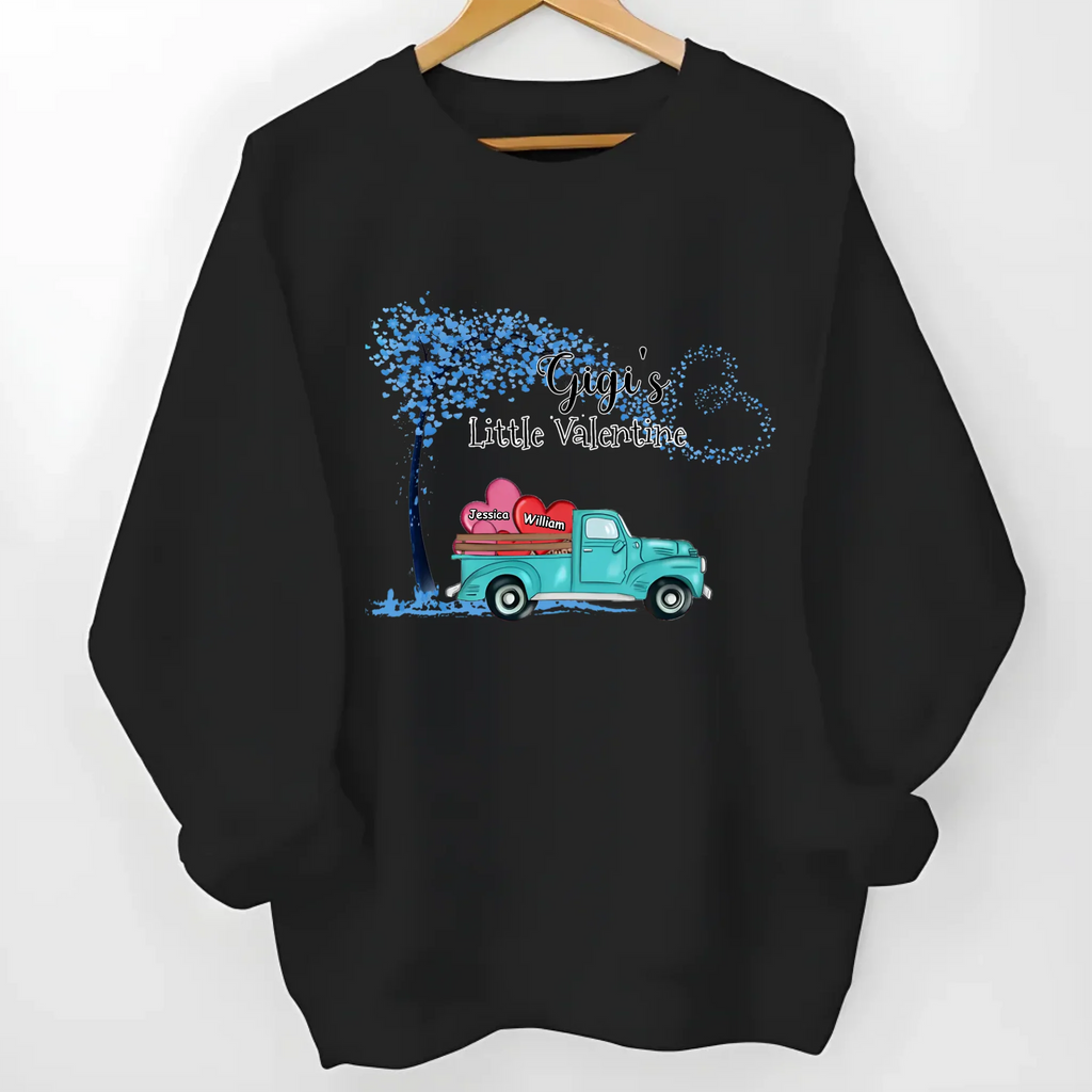 custom clothes pattern family shirt or sweatshirt with names personalized gift idea