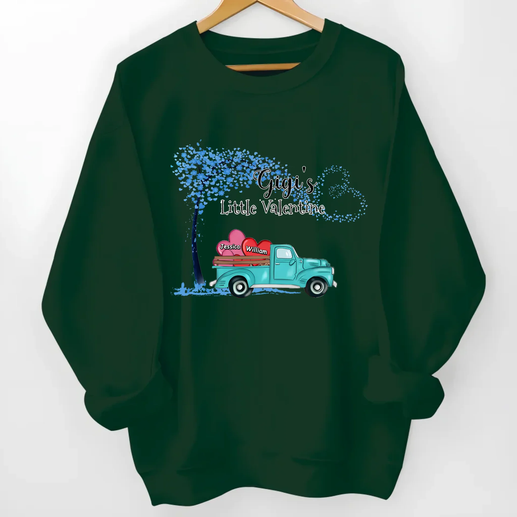 unique shirt or sweatshirt with custom clothes pattern personalized details cozy keepsake wear